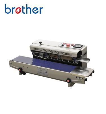 China Brother FR750 Horizontal Table Type Plastic Film Bag Heating Sealing Machine Food Sealer for sale