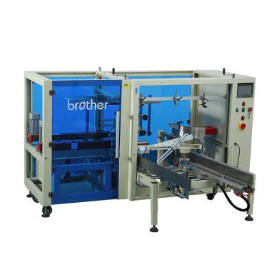 China CES4035N/A Food Brother Automatic Adhesive Tape Bottom Sealer Case Carton Box Erector Machine for sale