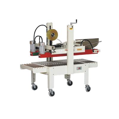 China Food Brother AS323 Best Sell Automatic Flaps Fold Box Cardboard Case Tapering Sealer Gasket Machine Sealer for sale