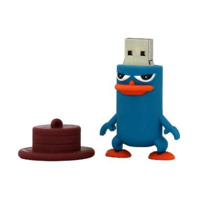 China PVC Flash Drive 8GB16GB 32GB 3.0 Platypus Memory Reader 1GB 2GB 4GB 2.0 Pendrive Perry Platypus USB Cartoon USB Storage USB Animal Pen Drive for sale