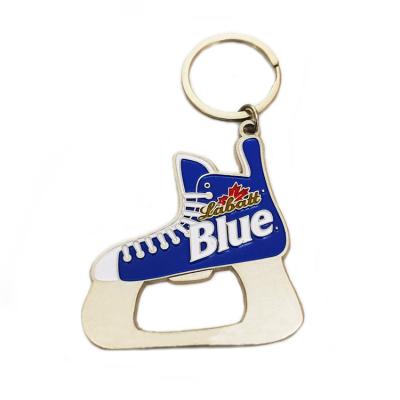 China Custom promotion gift metal bottle opener key chain with cheap price and fast delivery for sale