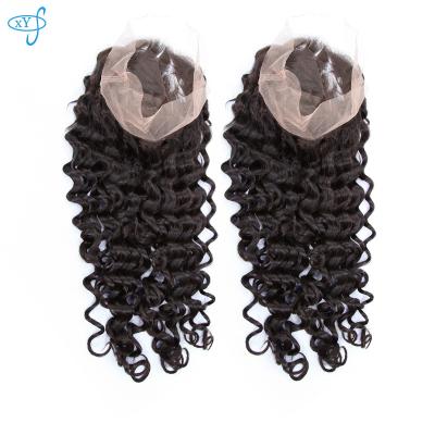 China Good Quality Curly Loose Wave Ginger Hair Wig,100% Human Virgin Cuticle Aligned Wig,New Preplucked Hair Lace Wig for sale