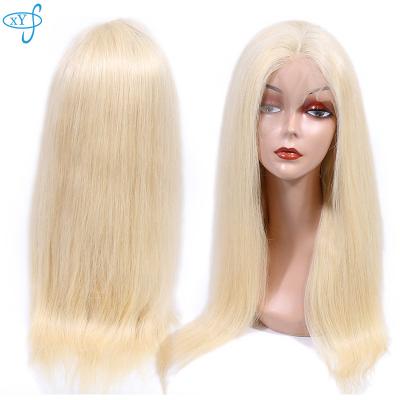 China Blonde 613 Silky Straight 40 Inch Transparent Frontal Wig, Free Sample Virgin 613 Hd Glueless Full Lace Wigs, Virgin Hd 613 Headband & Bundles for sale