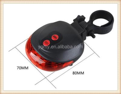 China ABS Bike MTB Safety Warning Rear Bicycle Light Lamp for sale