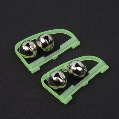 China Fishing Fishing Rod Tip Fish Bite Double Alarm Alert Clip Bell Accessory Tool for sale