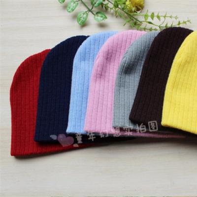 China Cozy Baby Hat Kids Knitted Hat Crochet Children's Beanies for sale