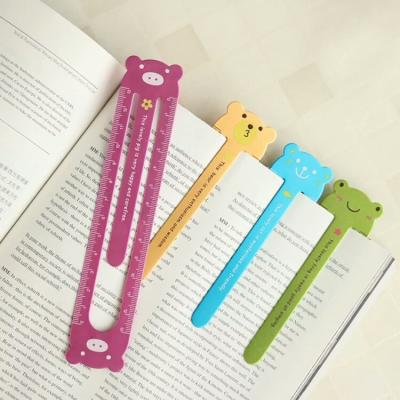 China Metal Ruler Straight Cartoon 13cm Animal Ruler Ruler Benchmarks for Books Notebook Planner Accessories Stationery School Supplies for sale