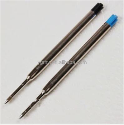 China Refill Parker Style Seed Blue Medium Tip Pen Refills for sale