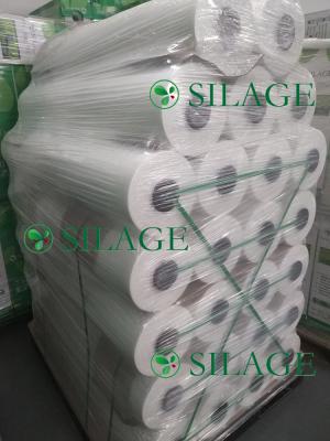 China 1.28m*2400m Wide Silage Baling Use Barrier Film Replacing Bale Net for sale