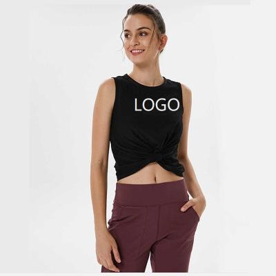 China Breathable Fast Delivery Custom Logo Weight Vest Fitness Sports Gps Invest Sexy Yoga Tops for sale