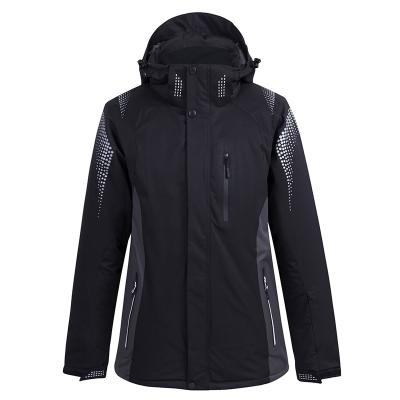 China 2021 winter unisex ski jacket breathable outerwear hoodie jacket for lady for sale