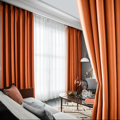 China China Supplier Wholesale High Precision Polyester Blackout Bedroom Blackout Curtains 100% Soft Fabric Drapes for sale