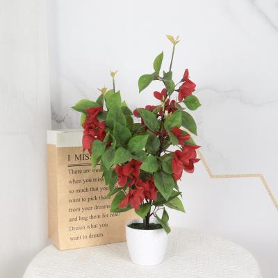 China Wholesale Plastic Factory Artificial Flower Plum Blossm Flower For Home Wedding Office Restaurant Decoration for sale