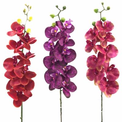 China Real Home Decor Touch Artificial Flower Cluster Centerpieces, Blue Artificial Flowers for sale