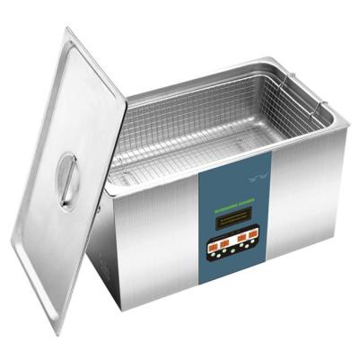 China OEM ODM Outdoor Customization Factory Ultrasonic Cleaning Dual Frequency Heating Bath 30Liter for sale