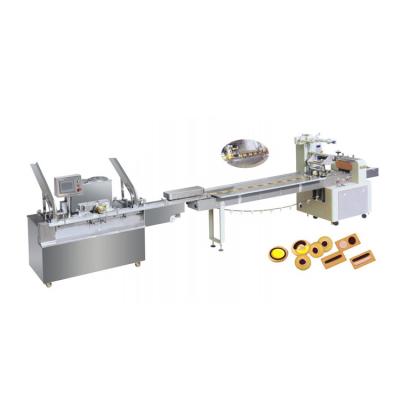 Китай Full automatic flow packing machine food packing machine round square biscuit packing machine продается