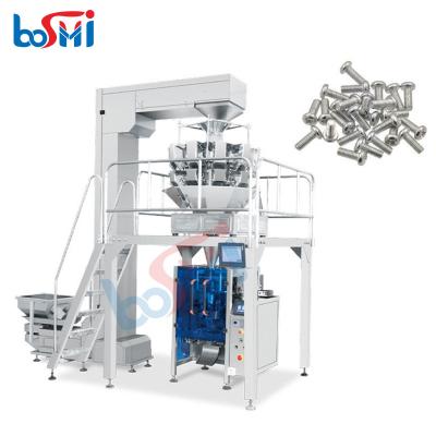 China Hot selling high speed screw nuts packing machine bolt nail screw counting packing machine vertical automatic packaging machine for sale