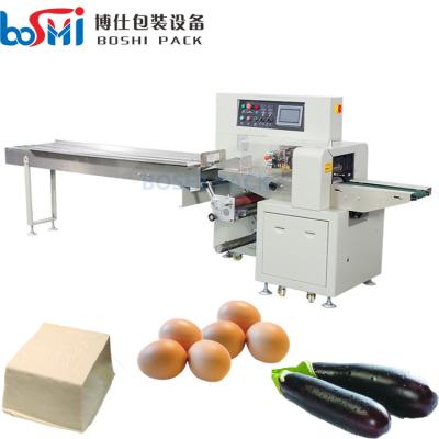 China Horizontalcucumber wrapping machine carrot corn cucumber ginger kurkure black pepper packing machine for sale