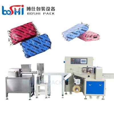 China Fully Automatic High Speed play dough clay extruder machine sugar fondant modeling clay mud Packaging Machine à venda