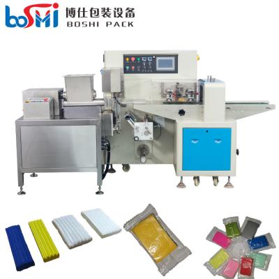 China Hot sale full automatic Modeling Clay Play dough Plasticine extruder machine packing line for sale