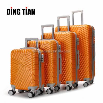 China Special Design Daily Carry On Luggage Sets Waterproof Plastic Customize Suitcase Gift Box Trolley Travel Bag With Boardingcase for sale