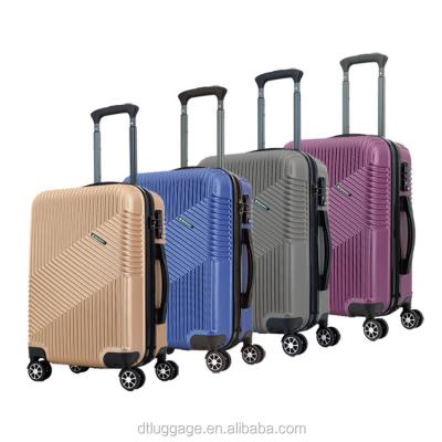 China OEM/ODM ABS Daily Rolling Luggage Hard Plastic Suitcase Travel Bags Luggage Set for sale