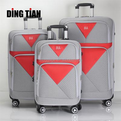 China Daily Direct High Quality Soft High End Soft Material Single Case Cloth Baggage Luggage Factory Unisex Silk Spinner 5-7days for sale