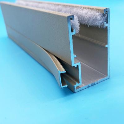 China Traditional Sliding Window Accessories Building Materials Hardware Aluminum Blocking Sun Groove for sale