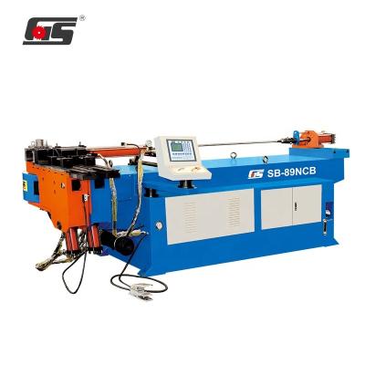 China Building material shops SB-89NCB stainless steel circular tube/square tube bending machine single head pipe bending machine for sale