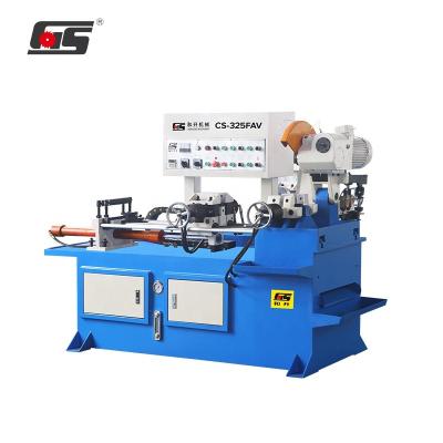 China Building Material Shops CS-325FAV Hydraulic Automatic Metal Feeding Circular Saw Machine Pipe Cutting Machine for sale