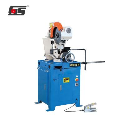 China Building Material Shops CS-315 Pneumatic Circular Saw Semi-automatic Cutting Machine Metal Pipe Cutting Machine for sale