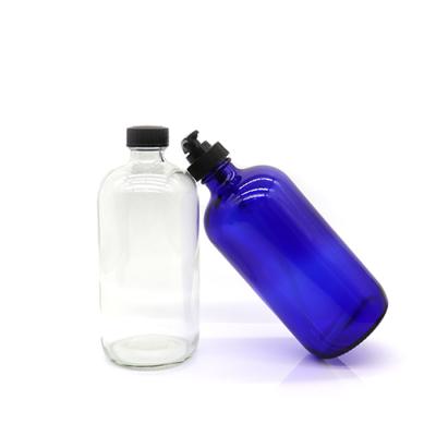 China Eco-friendly Recyclable Hot Sales Customizable Models Shape Cylinder Round Big Glass Bottles for sale