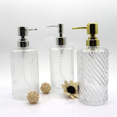 China Eco - Friendly Recyclable Customizable Single White Material Glass Lotion Bottle Direct Selling High for sale