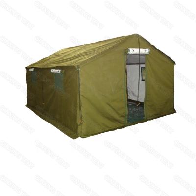 China Sun Proof Anti Aging Suitable For Large Crowds Gathering Portable Marquee Tent Camping Army Tent Military for sale