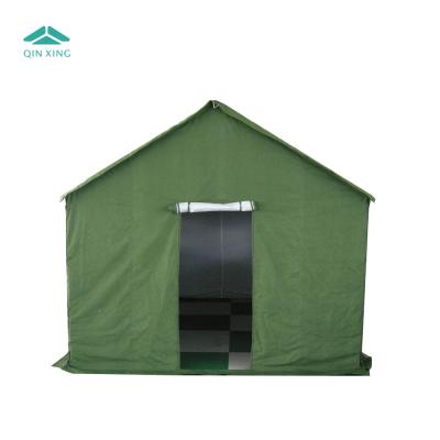 China Straight Bracing Type Cold Weather Tents Winter Army Military Canvas Tent for sale