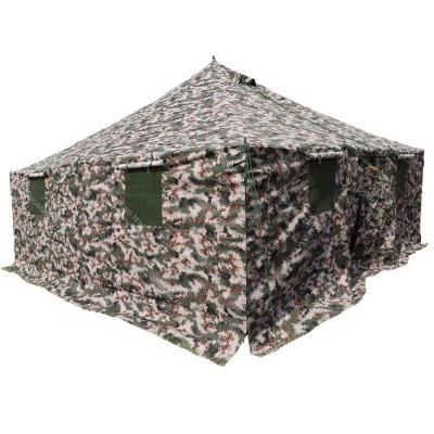 China Anti Water Suitable For Large Crowds Gathering Fabric Canvas Tent 10 Person Tent Beach Tent Tear-resistant for sale