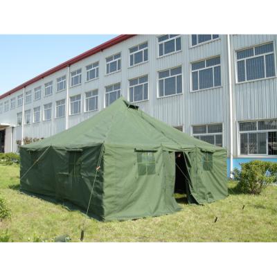 China Straight Tying Type Outdoor 10 People PVC Single Layer Fabric Quick Set Up Family Camping Tent for sale