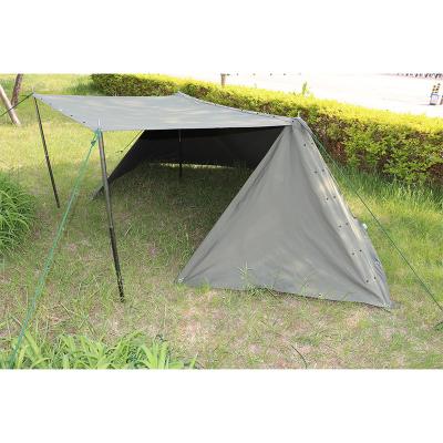 China Type Tent Stake Pole Two Piece Structure Camping Tent 1-2 Person Tube Outdoor Use for sale