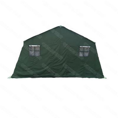 China Easy Install Tear-Resistant Fabric Galvanized Steel Pipe Structure Glamping Tents With Huge Outdoor Bathroom Tent Winter Tent for sale