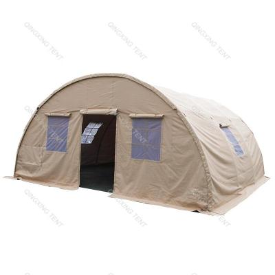 China Anti Water Tear-resistant Fabric Suitable For Large Crowds Gathering Relief Tent Canvas Dome Tents Waterproof Portable Tent Teepee for sale