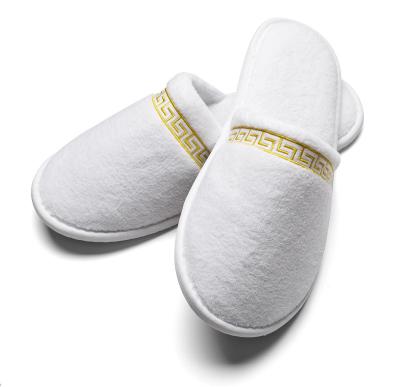 China Disposable fashion trend women's home slippers wholesale five-star hotel platform luxury hotel slippers for sale