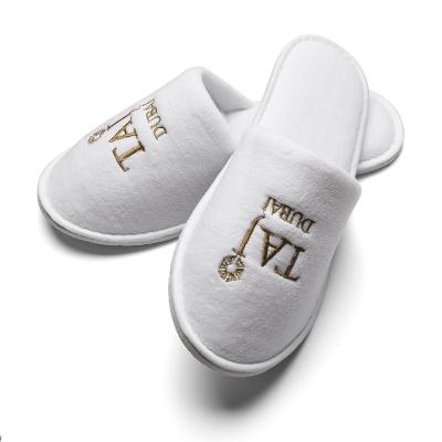 China High Quality Custom Made Slippers Hotel Slippers Fashion Trend Disposable Home Slippers For Women Bedroom for sale