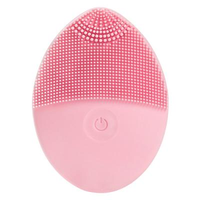 China Electric Silicone Sonic Face Cleaner Deep Pore Skin Massager Face Brush Deep Cleansing Cleansing Device for sale