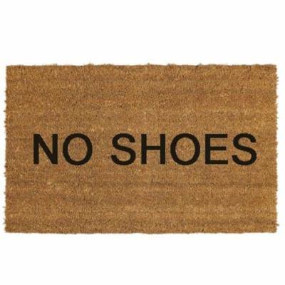 China Corrosion Resistant Kiss My Airs Floor Door Mat Sneakers Mat for sale