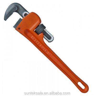 China High Quality Heavy Duty Carbon Steel Pipe Wrench Power Pipe Wrench for sale