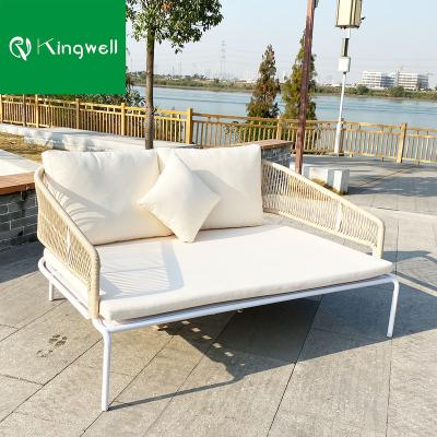 China Factory OEM Modern Modern Aluminum Daybed Patio Outdoor Furniture For Sale for sale