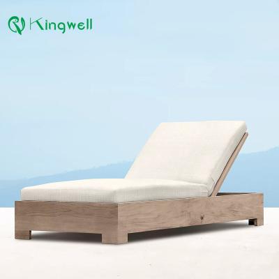 China Modern Teak Sun Sofa Garden Other Outdoor Furniture For High End Project for sale