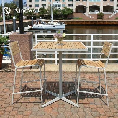 China China factory seller modern bar set teak wood garden sets outdoor furniture with cheap price for sale