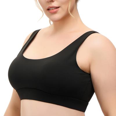 China Yoga Ladies Sports Running Bra Quick Dry Soft Strappy Sexy Cross Back Antibacterial for sale