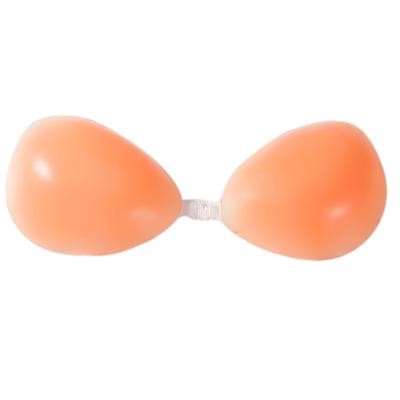 China New Style Manufacturer Antibacterial Women Ladies Wonder Bra Silicone Backless Bra Women Double Push Up Wireless Silicon Strapless Bra for sale